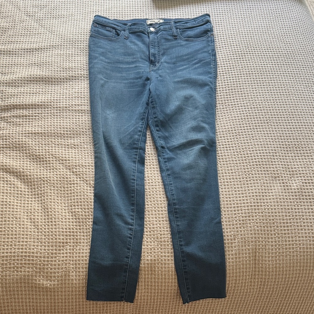 Madewell Women's Skinny Jeans in Deep Blue